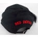 Topi Bola Manchester United Black Red Line